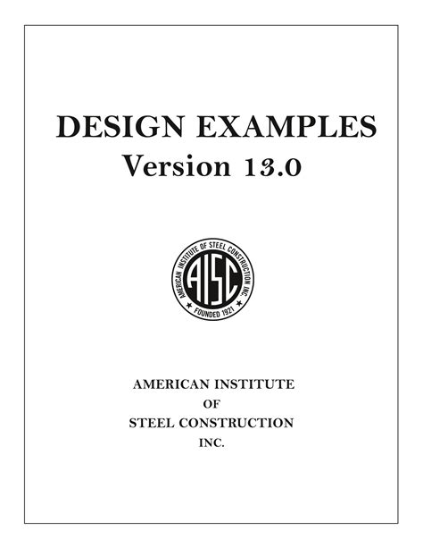 design example aisc guide 14 metric Reader