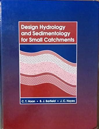 design hydrology and sedimentology for small catchments Reader