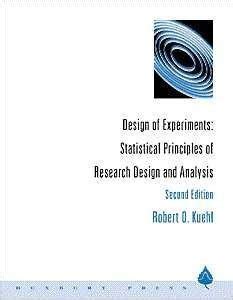 design of experiments statistical principles of research design and analysis Epub