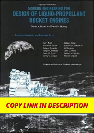 design of liquid propellant rocket engines pdf Doc