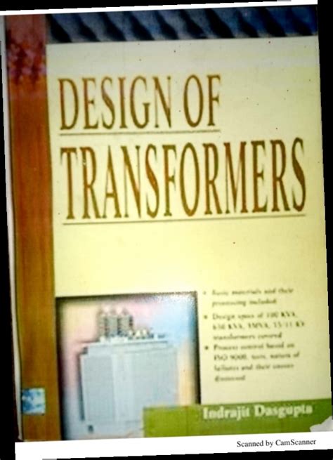 design of transformers by indrajit dasgupta pdf free download Kindle Editon