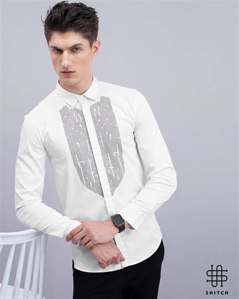 designer white shirt