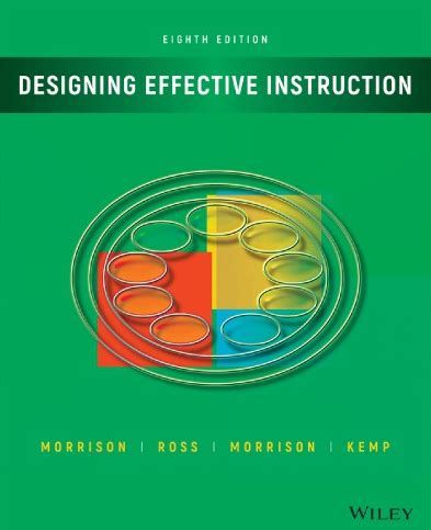 designing effective instruction th edition ebook gary r morrison Kindle Editon