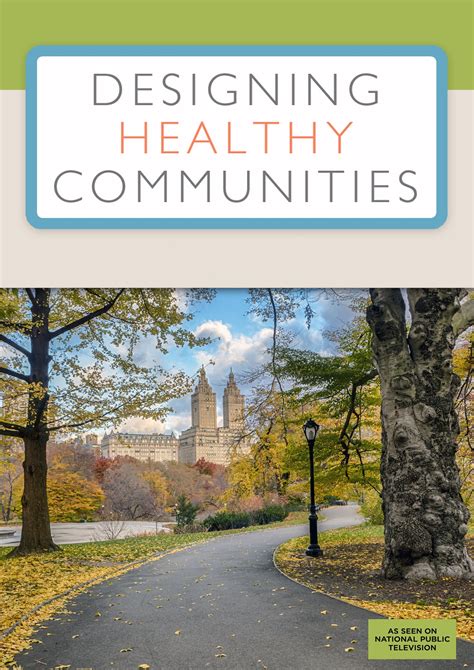 designing healthy communities Kindle Editon