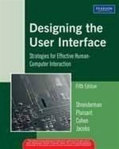designing the user interface shneiderman 5th edition pdf Epub