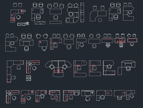 desk blocks in autocad Kindle Editon