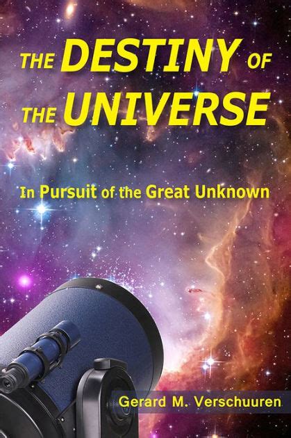 destiny of the universe in pursuit of the great unknown Epub