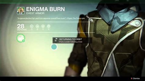 Destiny Story Walkthrough