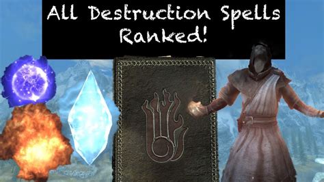 destruction skyrim spells