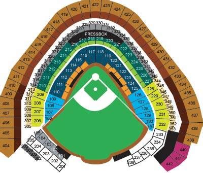 Detailed Brewers Seating Chart