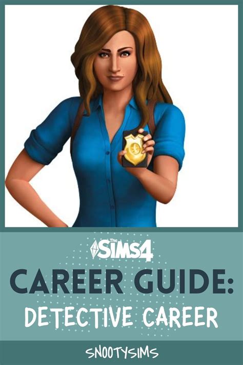 detective career sims 4