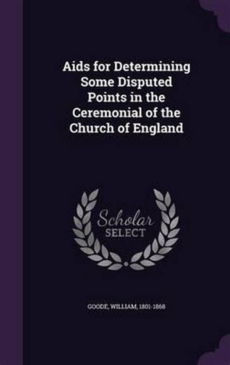 determining disputed points ceremonial england PDF