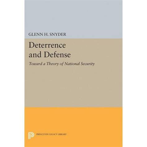 deterrence defense princeton legacy library Kindle Editon