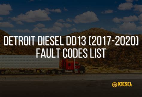 detroit diesel dd13 fault code sfu 164 pdf Reader