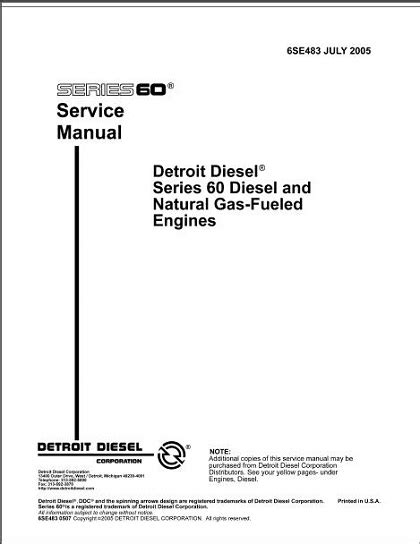 detroit series 60 service manual Epub