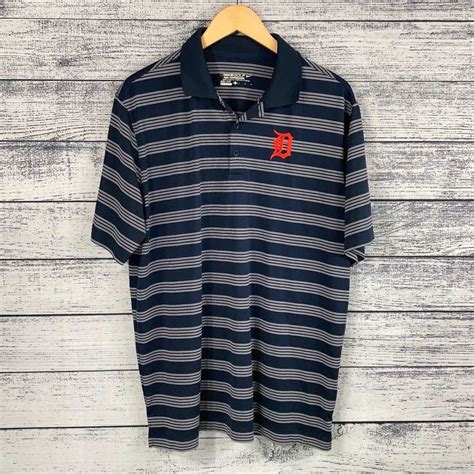 detroit tigers golf shirt