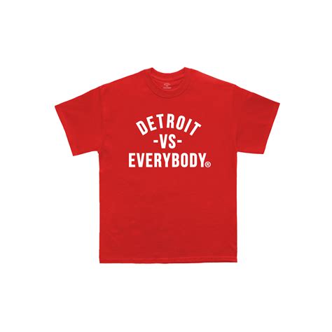 detroit vs everybody t shirt