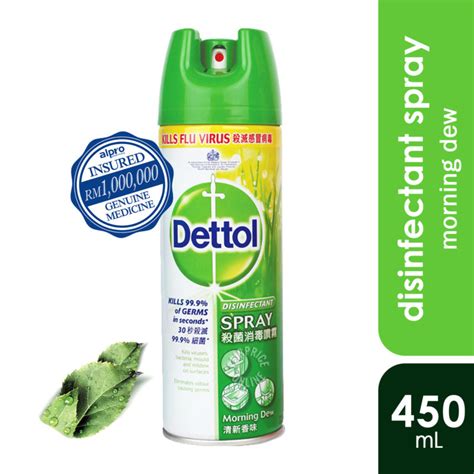 dettol disinfectant spray how to use