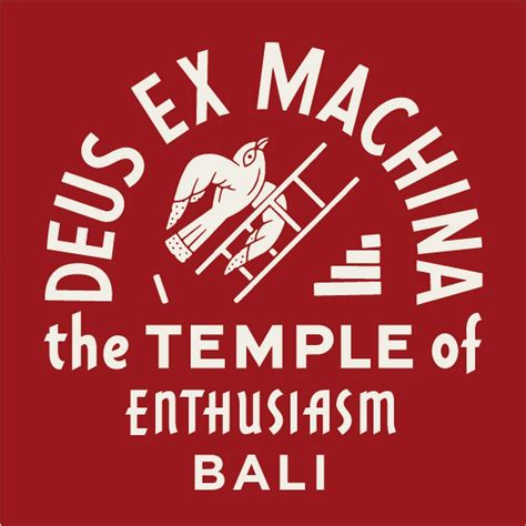 deus ex machina temple of enthusiasm