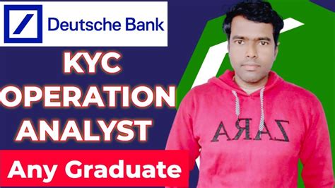 deutsche bank kyc analyst