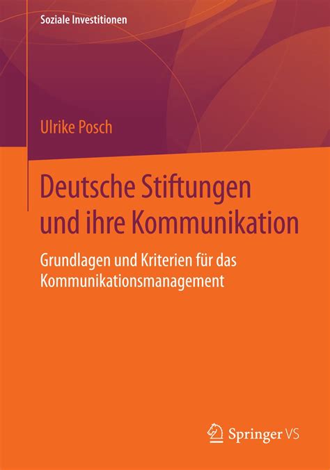 deutsche stiftungen kommunikation soziale investitionen PDF