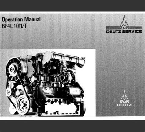 deutz 1011 engine service manual Epub