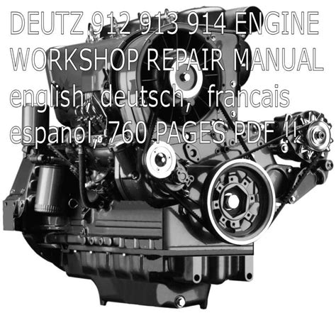 deutz air cooled diesel engine manual PDF