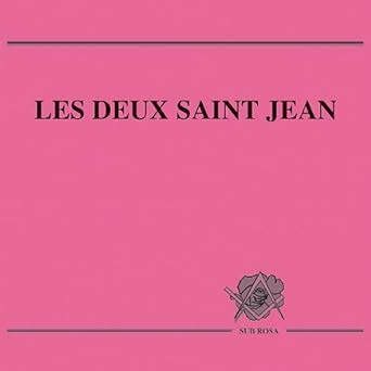 deux saint jean loge franc ma onnerie Epub