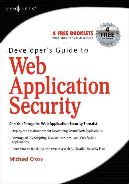 developers guide to web application security Kindle Editon