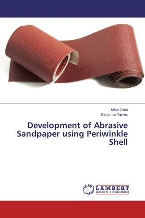 development abrasive sandpaper using periwinkle PDF