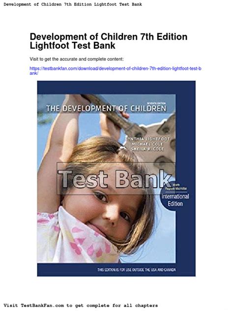 development of children lightfoot 7th edition Epub