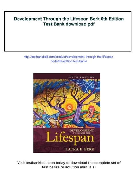 development through lifespan 6th edition quizzes PDF