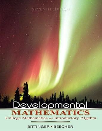developmental mathematics 7th edition PDF