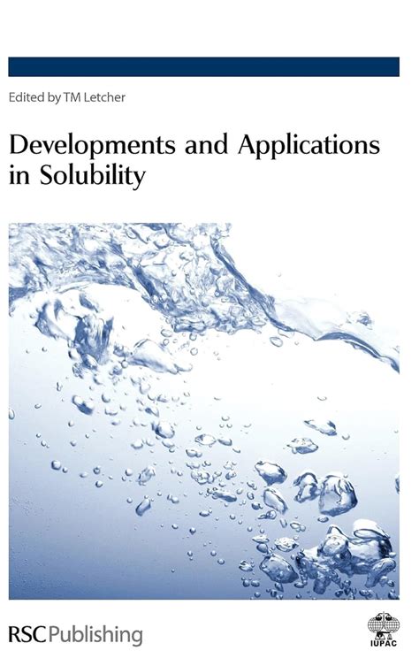 developments and applications in solubility Doc