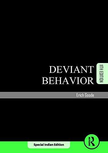 deviant behavior 11th edition PDF