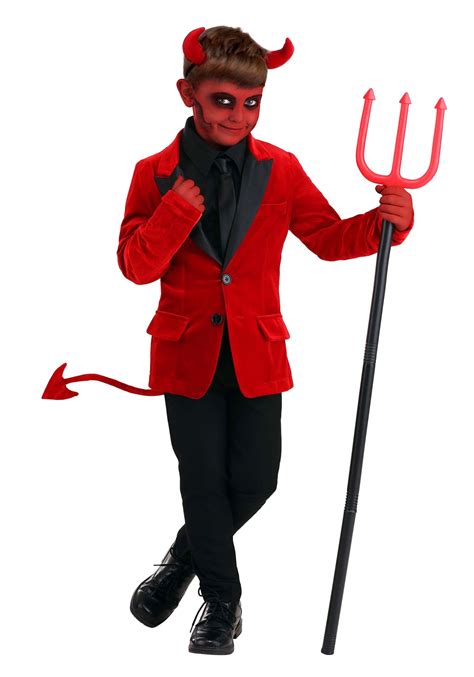 devil costume for boys