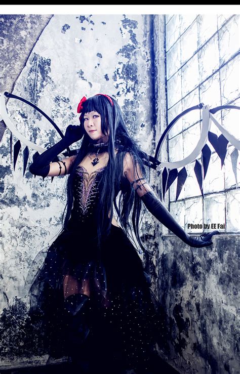 devil homura cosplay