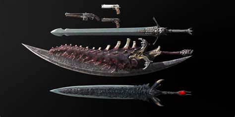 devil may cry 5 dante weapons