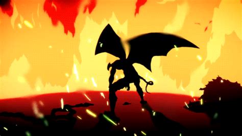 devilman crybaby gif google backgroun