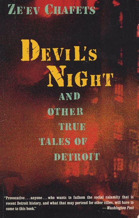 devils night and other true tales of detroit Kindle Editon