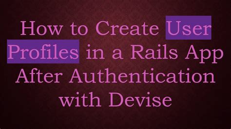 devise create user manually Kindle Editon