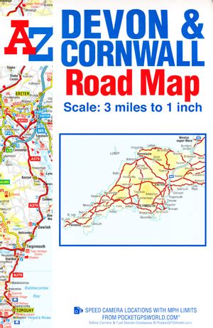 devon and cornwall road map a z road map PDF