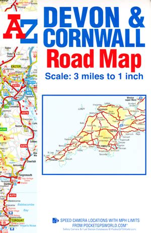 devon and cornwall road map a z road map Epub