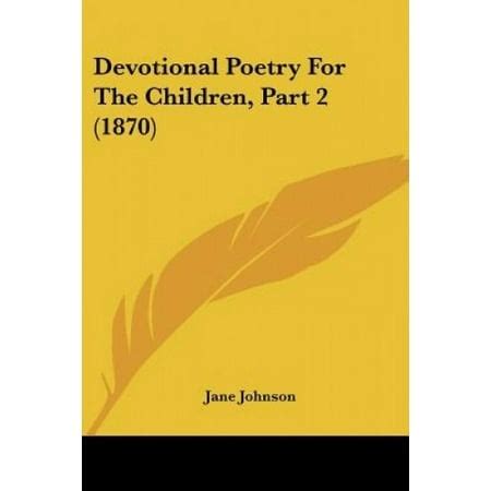 devotional poetry children second part Kindle Editon