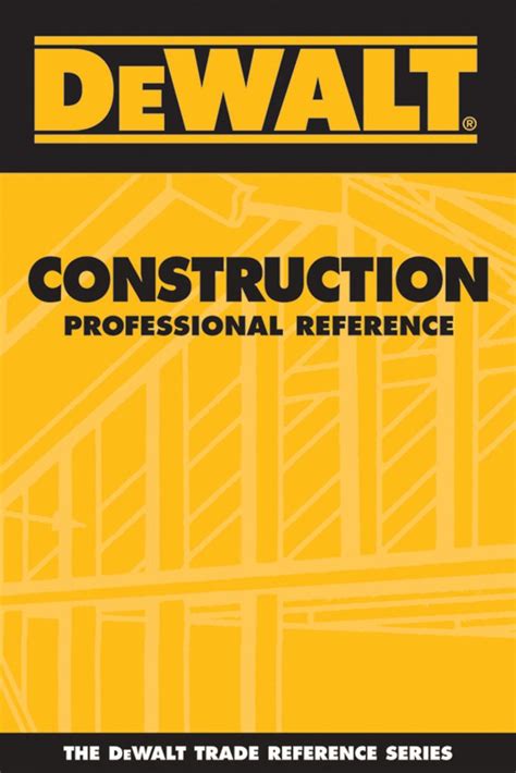 dewalt® construction professional reference Reader