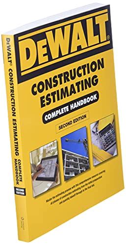 dewalt construction estimating complete handbook dewalt series Kindle Editon