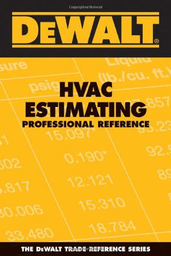 dewalt hvac estimating professional reference dewalt trade reference PDF