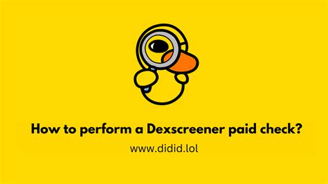 dexscreener paid