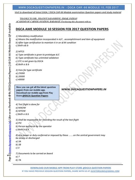dgca instruments question papers Epub