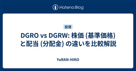 dgro vs dgrw